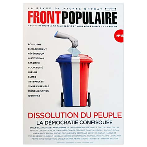 Dissolution du Peuple : La démocratie confisquée