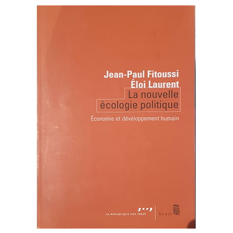 La nouvelle écologie politique : économie et développement humain